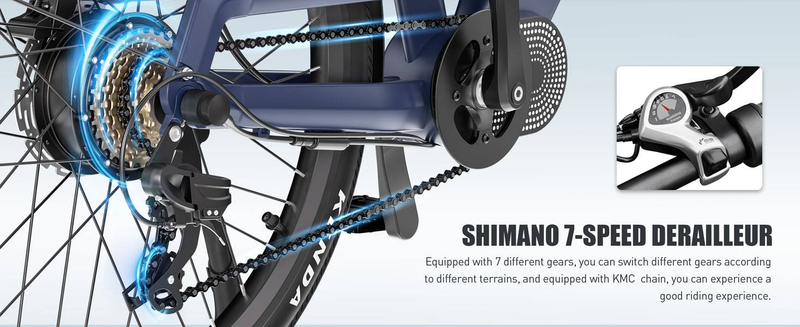 tilan L5 Urban Commuter Elektrofahrrad 26" Elektrofahrrad für Erwachsene 500W, Drehmomentsensor E-Bikes mit Pedal AssisVit_voghion.com