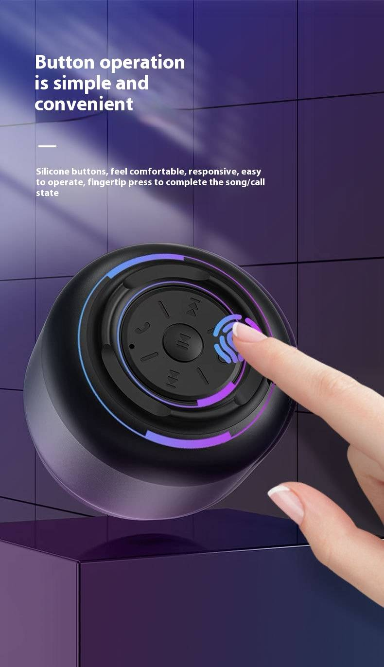 Mini-Bluetooth-Lautsprecher (tragbar, tiefer Bass, wiederaufladbar – kompakter kabelloser Lautsprecher für Zuhause, Büro und unterwegs)_voghion.com