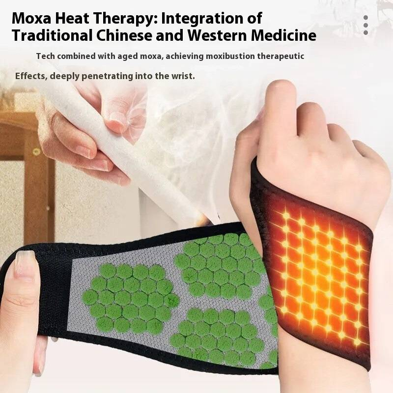 Thermal Wrist Support Brace With Herbal Relief – Breathable Compression Wrap For Sprains, Arthritis & Daily Pain (Unisex, One Pair) – Ideal For Tennis_voghion.com
