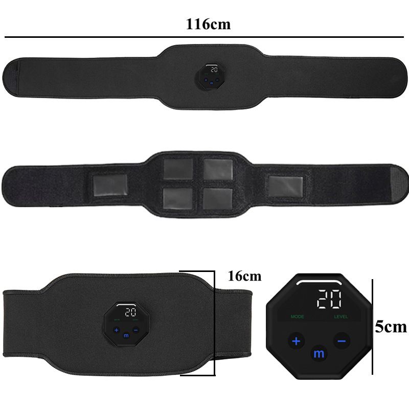 Exercise Trainer Massager EMS Fitness Abdominal Muscle Patch_voghion.com