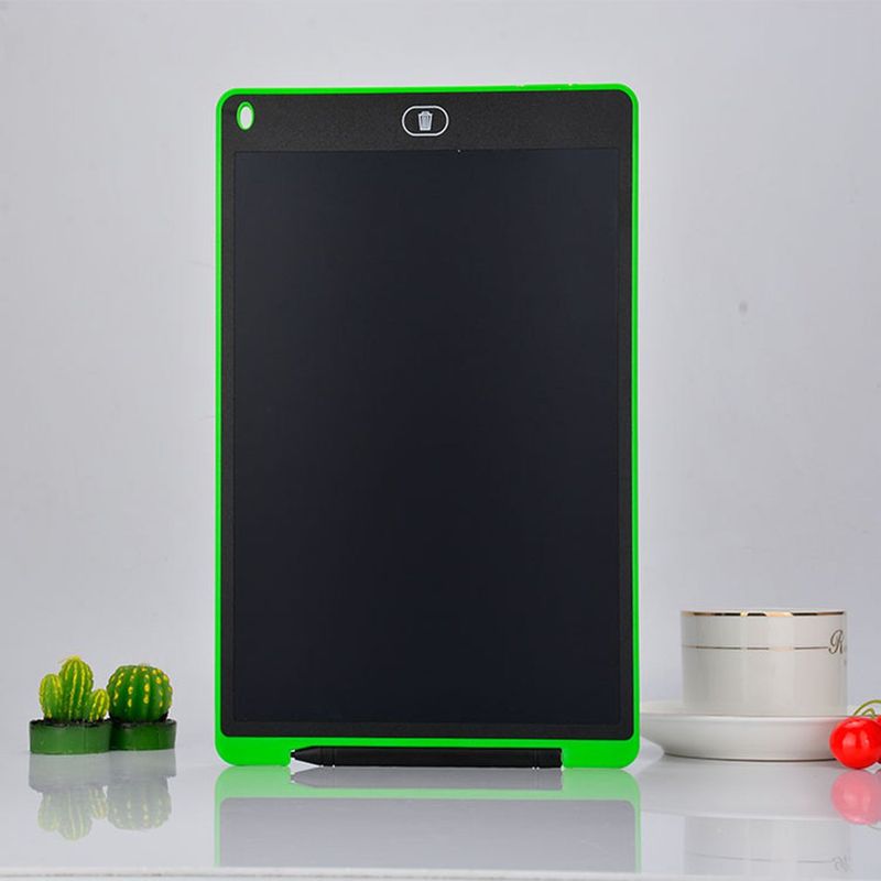 Tavoletta elettronica portatile da 12 pollici con schermo LCD per scrittura, disegno digitale e scrittura a mano, lavagna ultrasottile_voghion.com
