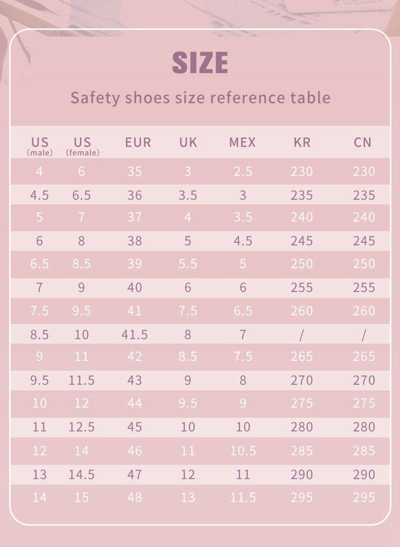 Arbeitsschutzschuhe für Damen, Schlagschutz, Sicherheits-Fly Woven, atmungsaktiv und stoßdämpfend, leicht_voghion.com