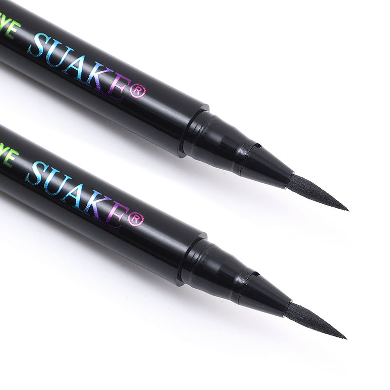 Ultra thin black liquid eyeliner Korean women's makeup waterproof and fast drying eyeliner durable lower eyela_voghion.com