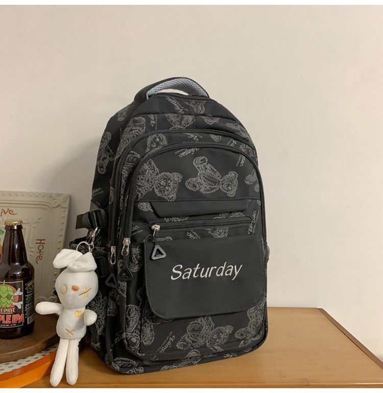 Women's Bags high value backpack new style ladies bag high junior high school students large capacity simple casual backpack_voghion.com