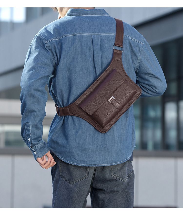 Borsa a tracolla retrò da uomo, borsa a tracolla di alta qualità, borsa a tracolla piccola da uomo, borsa da uomo impermeabile_voghion.com