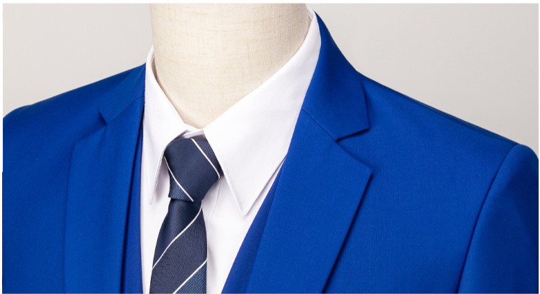 Ternos masculinos, ternos de padrinhos, ternos de três peças, cor sólida, finos, estilo coreano, negócios casuais, ternos masculinos modernos e modernos_voghion.com