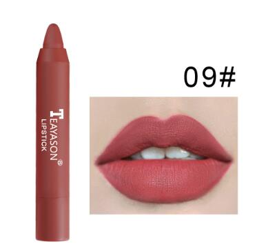 Mist Matte Lip Balm Color Moisturizing Lip Gloss Easy Color Lip Glaze Rotating Lipstick pen_voghion.com