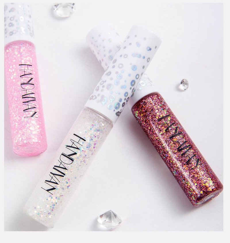 Jevištní líčení Fantasy třpytky Oční linky gelová tužka Phantom Eyeshadow tekuté oční linky_voghion.com