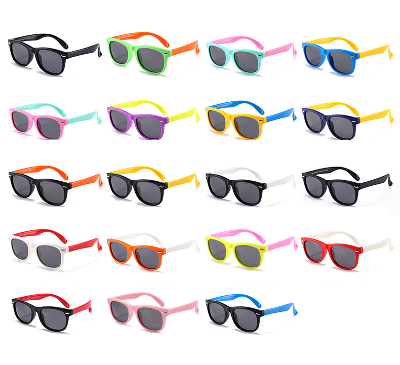 Unisex Kindermode polarisierende Sonnenbrille Sonnencreme Spiegel Baby Reis Nagel Sonnenbrille Jungen und Mädchen Brille_voghion.com