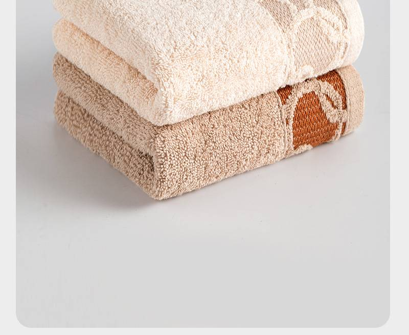 Premium-Baumwoll-Jacquard-Gesicht – extra dicker, weicher, saugfähiger Waschlappen für Erwachsene, Unisex-Gesichts- und Badetuch_voghion.com
