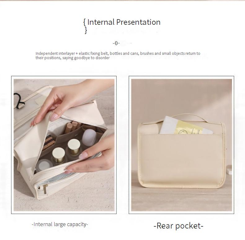 Make-up-Tools & Zubehör Runhui New Style Nice Hook Kulturtasche Hautgefühl Film Make-up Aufbewahrungstasche Kosmetiktasche Große Kapazität_voghion.com