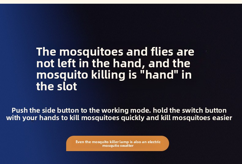 Rechargeable Foldable Mosquito Killer - 2-in-1 Electric Bug Zapper With UV Light & Auto Attractant_voghion.com