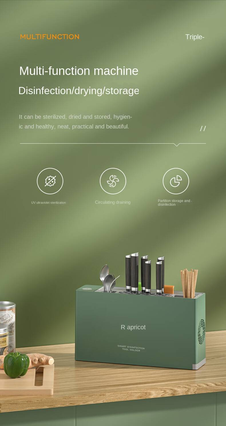 Huaxing Knife Chopsticks Adhesive Plate Disinfector UV Sterilization XDQ-01_voghion.com