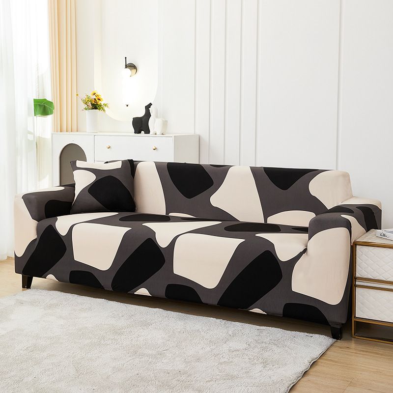 Copridivano elastico universale con federa - Protezione antiscivolo per divani componibili_voghion.com