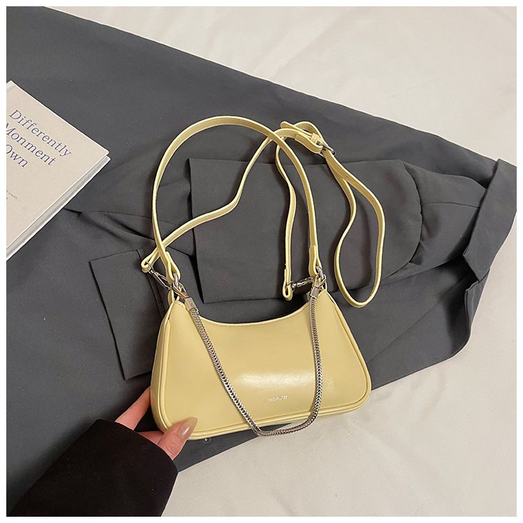 Sac à main chaîne ultra tendance pour femme, nouvelle collection printemps/été 2025, léger et luxueux, petit et haut de gamme, bandoulière simple_voghion.com
