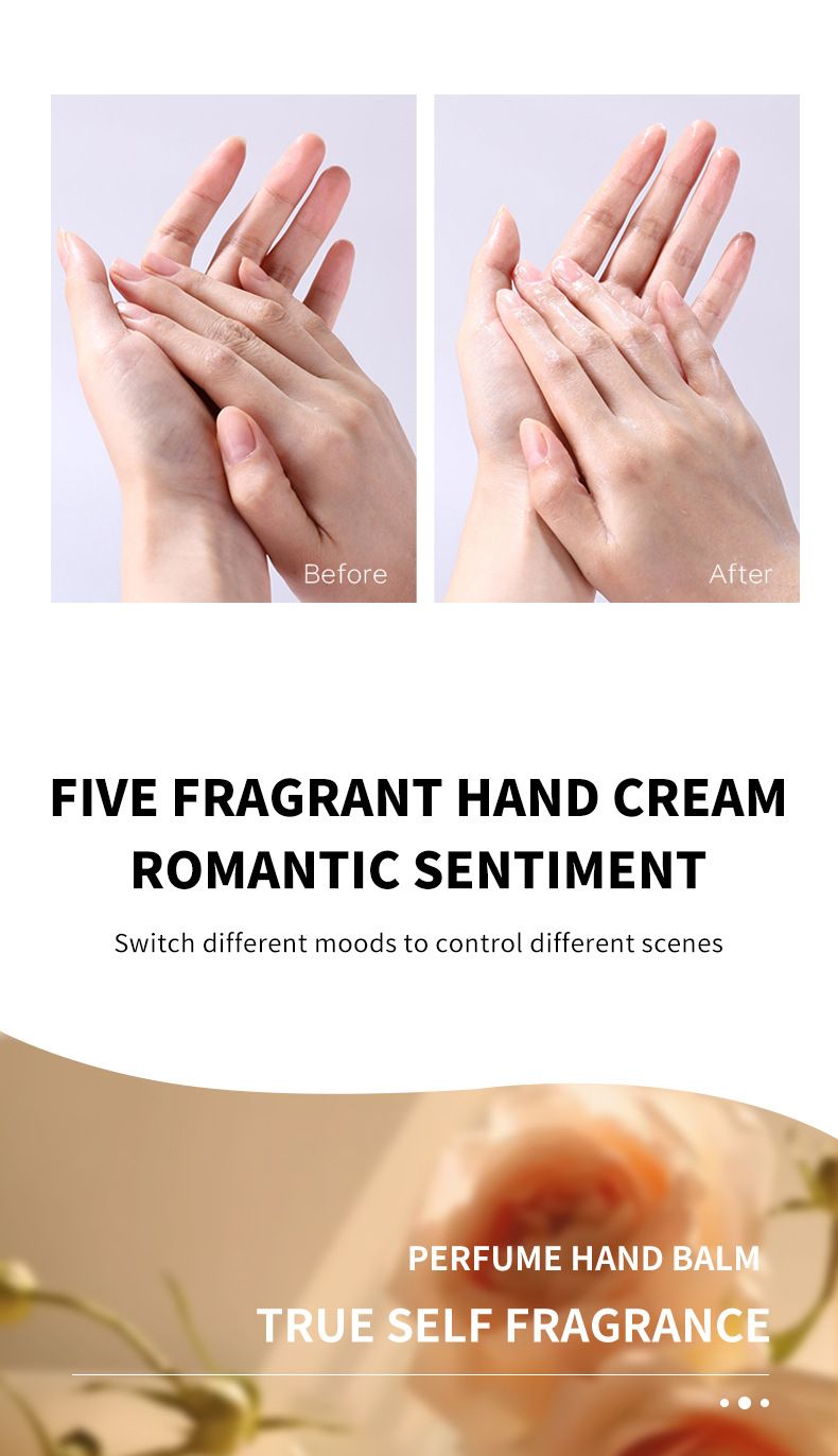 Crema de manos refrescante con perfume OCHEAL, 40 g, hidratante, suave, para manos y pies, antisequedad y antiagrietamiento._voghion.com