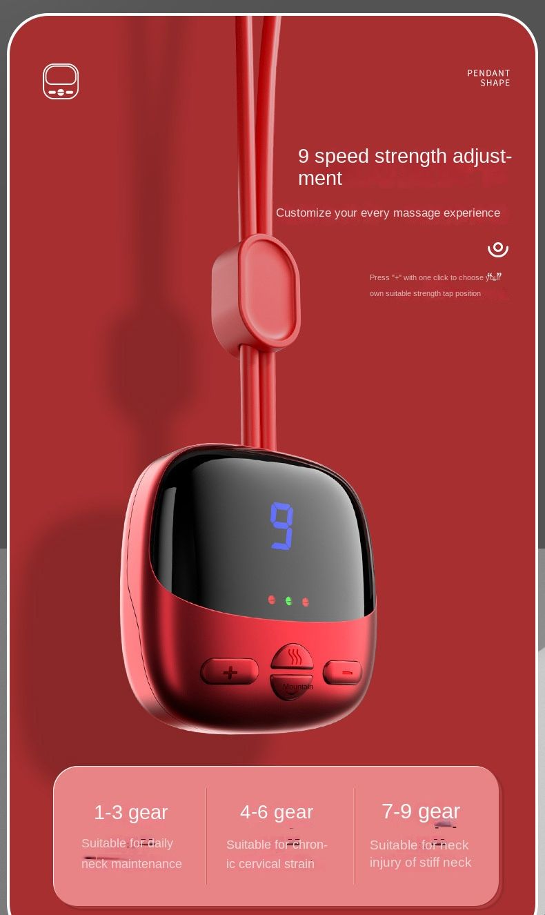 Smart hängenden Hals Halswirbel säule Massage gerät mit heißen Geldbörse Zehner Massage entspannen Linderung ems tragbare Schmerzen Oberschenkel Mini_voghion.com
