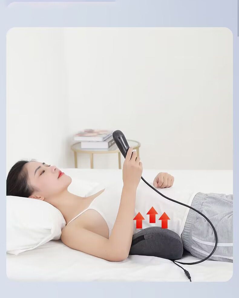 Elektriline vöökoha nimmepiirkonna vibratsioonipadi valu leevendamiseks, soojendus, tervishoid, lõõgastav veojõuteraapia, turvapadi, selja- ja kehahooldus_voghion.com