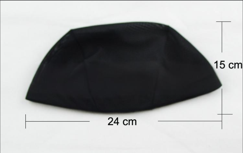 Herrenhüte Sommer Elastischer Netzhut Kopfbedeckung Schwarz Stereotype Perücke Hut Kopfbedeckung Kuppel Zubehör Kappe_voghion.com