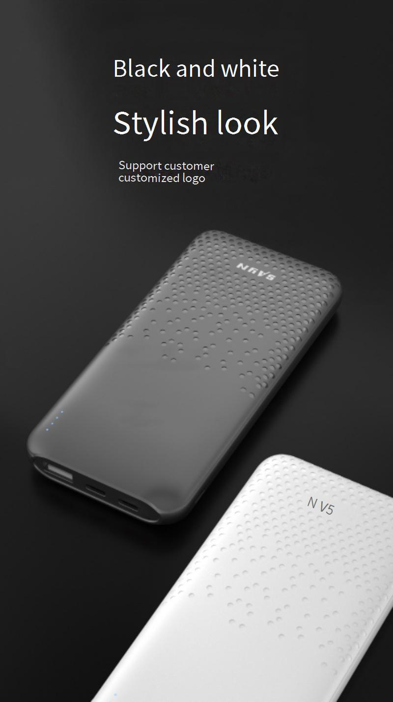 Power Bank Spot 3C Certificado Carregamento Rápido Banco de Energia Móvel 10.000 MAh Bateria de Polímero Padrão Real Personalização de Presente Power Bank_voghion.com