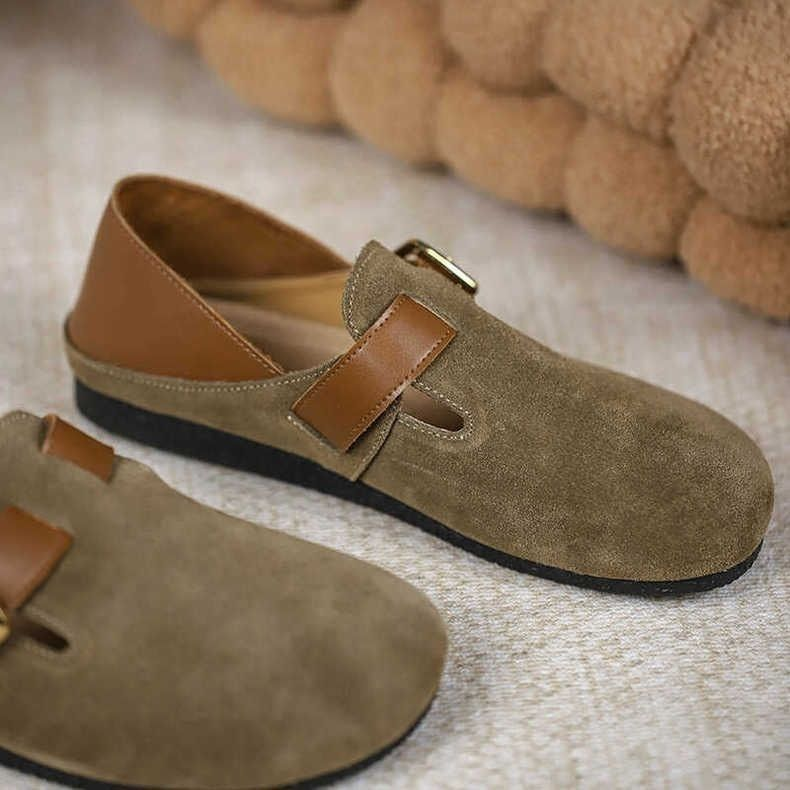 Wildleder 2025NEW Birken Damenschuhe mit weichen Sohlen für Frühling und Herbst_voghion.com