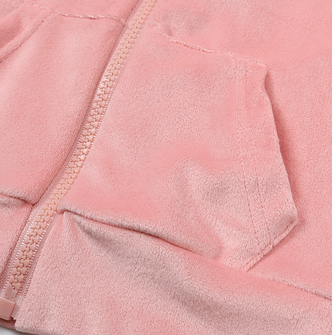 Survêtement enfant 2025, ensemble 2 pièces en velours imprimé ours pour garçons et filles, pyjama automne-hiver mignon_voghion.com