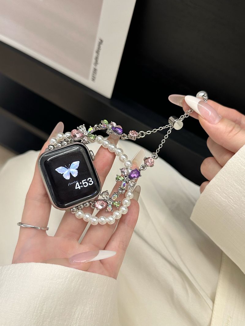 Pasek do zegarka iWatch 42/44/45/49mm 38/40/41mm Metalowy modny pasek do zegarka z serii Ultra2 Se 9/8/7/6/5/4/3/2/1_voghion.com