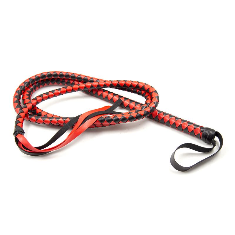 Prodotti sessuali Nero Rosso Rosa Allungato 190CM Frusta Costume Props Performance Divertimento Insegnamento Frusta Frusta_voghion.com