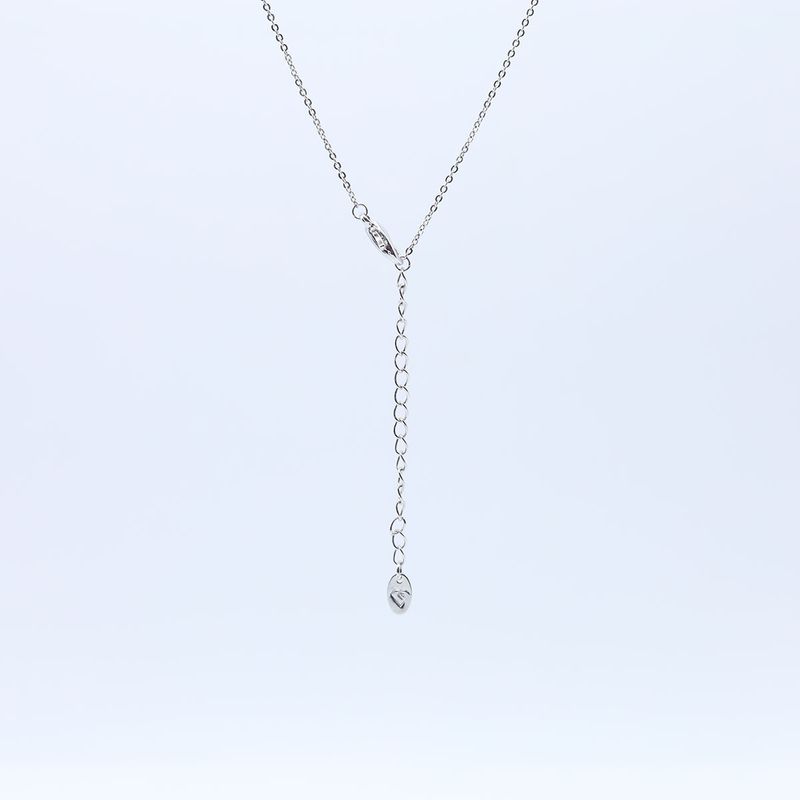 Ready Stock Trend Whale Tail Pendant Boho Sweater Necklace for Women Dolphin Fishtail Mermaid Sier Plated Collar Jewelry Accessories_voghion.com