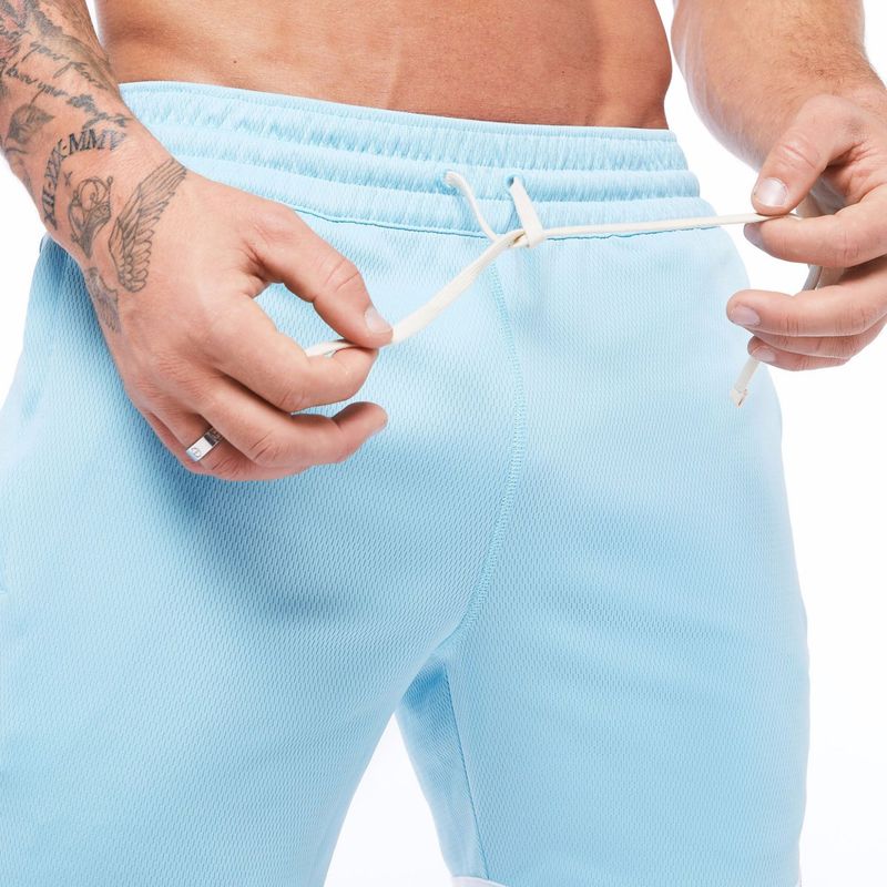 Men's Clothing Plus Size Men's Casual Pants Summer New Sports Breathable Mesh Quick Drying Basketball Pants Solid Color Shorts_voghion.com