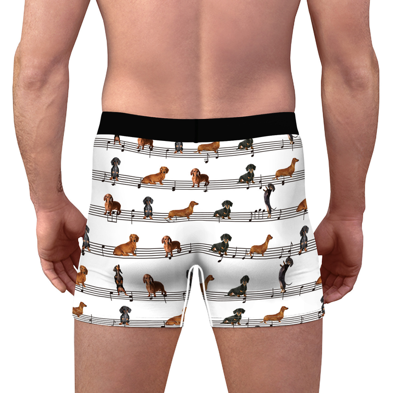 2024 Trend w nadruku czapek zwierzęcych Wygodne i oddychające spodnie czworokątne dla mężczyzn_voghion.com