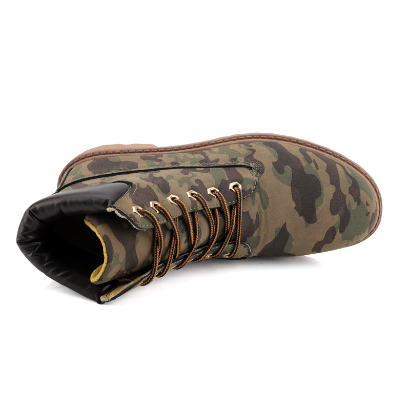 Mens Hiking Anti-skid Winter Shoes Lace Up Casual Outdoor Durable Workout Boots_voghion.com