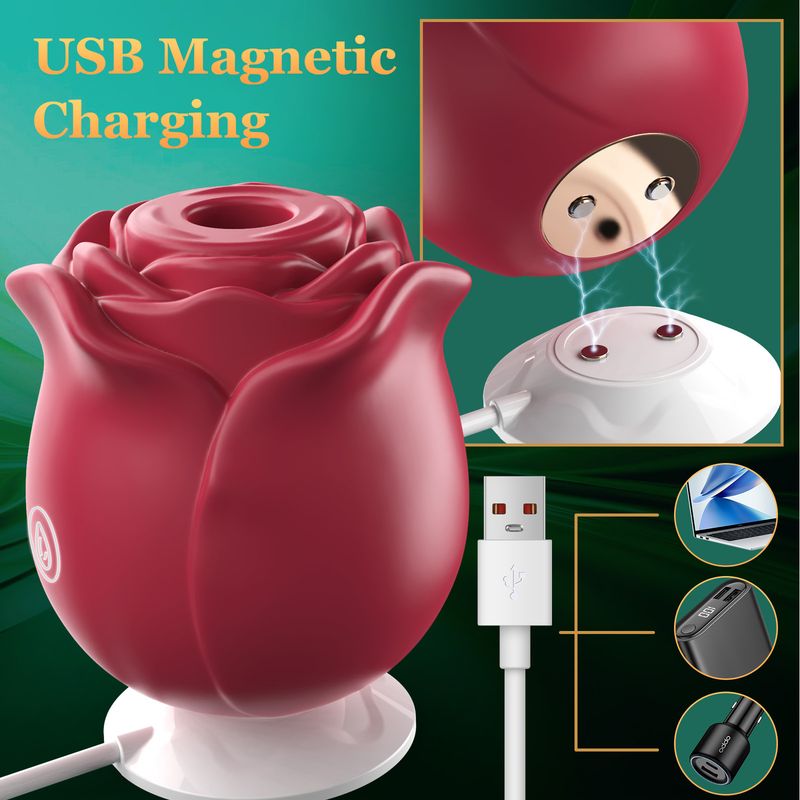 Rose Vibrator Xiangjianhuan Saugen Vibrierendes Ei Vibration Weibliche Massage Masturbator Weibliche Erwachsene Produkte_voghion.com