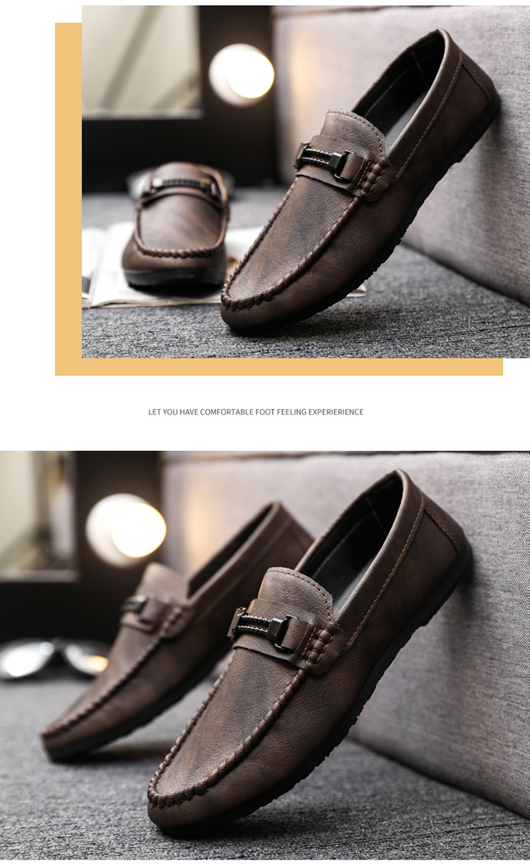 SHLIANG Herren Leder Halbschuhe Formelle Hochzeitsschuhe Weiche Bequeme Wasserdichte Autofahrerschuhe Slip-On Flats Mokassin Y0151_voghion.com