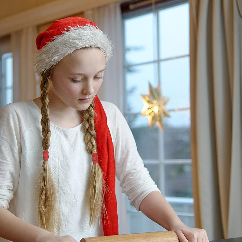 Elastico per capelli per bambine, anello per asciugamano alto elastico in gomma, elastico per coda di cavallo alta, non danneggia i capelli, copricapo da principessa, accessori per capelli_voghion.com