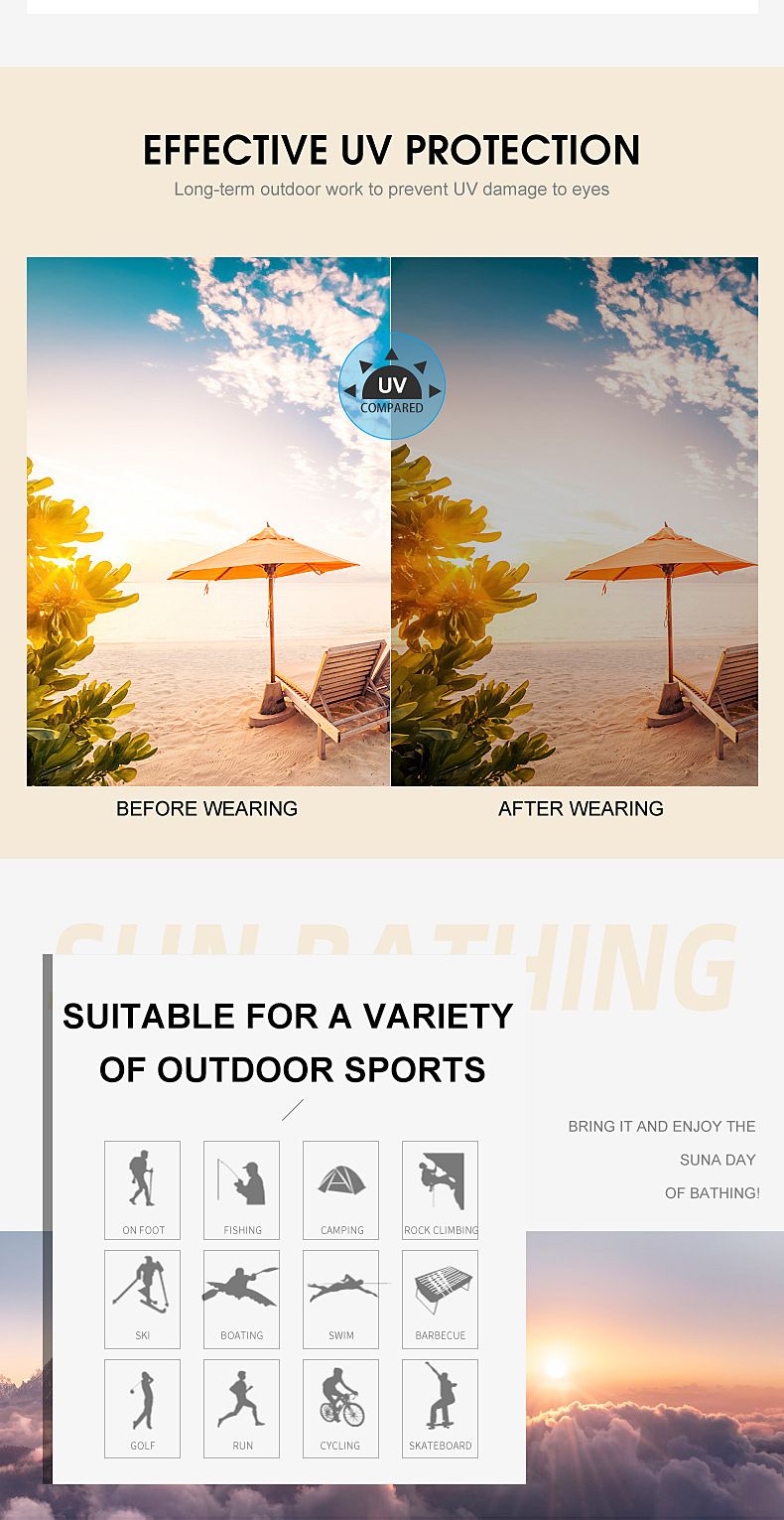 Unisex Sunglasses Anti-glare Anti-UV Polarizer Couple Sunglasses_voghion.com