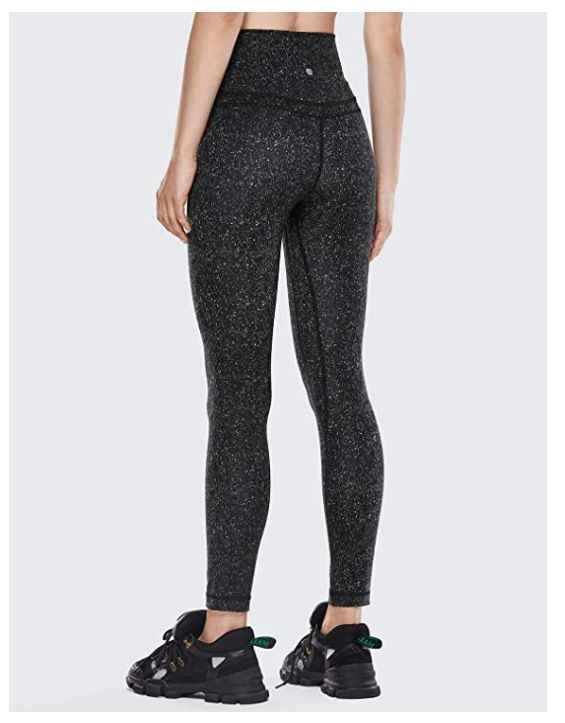 Frauen Yogahosen neue bedruckte Doppeltaille Hüfthebe-Laufhose mit hoher Taille hochelastische Camouflage-Yogahosen XY684_voghion.com