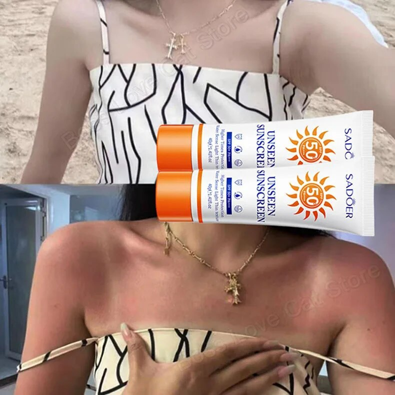 QLZHANFU Whitening Zonnebrandcrème SPF50+ UV-bescherming Zonnebrandcrème Lsolation Hydraterende Verhelderende Gezicht Lichaam Armen Dijen Sunblock Huidverzorging_voghion.com