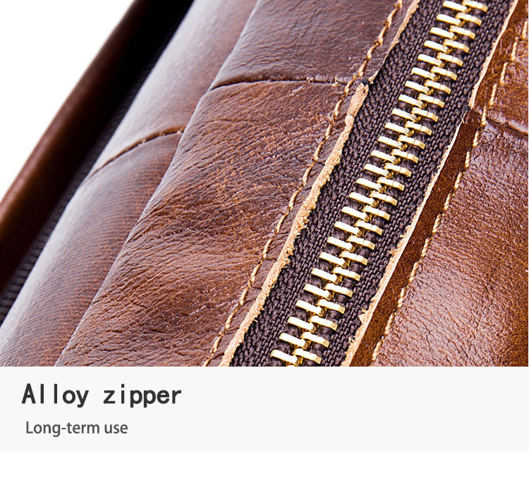 Leather Laptop Briefcase Men's Genuine Leather Shoulder Messenger Bag First Layer Cowhide Business Briefcase_voghion.com