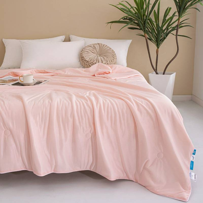 Ice Cream Cooling Summer Blanket - Ultra Soft & Lightweight Machine Washable Air Conditioning Duvet With Ice Silk Fabric_voghion.com