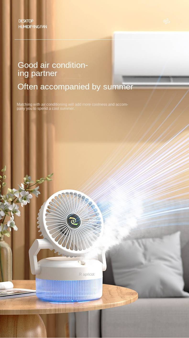 Huaxing Mobile Fan SGD-168 (spray Folding Type)_voghion.com