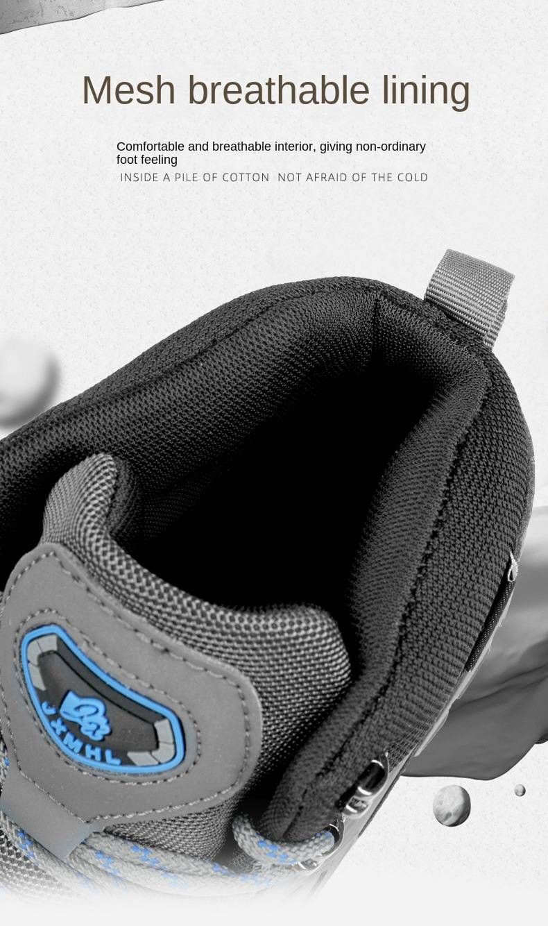 「XGXC」Waterproof Tactical Hiking Shoes, Non-slip, Lightweight, Mid-top Tactical Boots For Couples._voghion.com