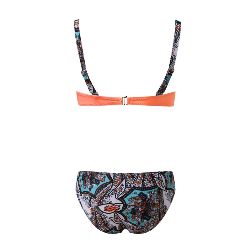 Costum de baie sexy cu armătură și talie înaltă, pentru femei, transfrontaliere europene și americane_voghion.com