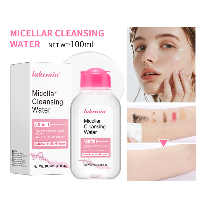 100ml Mild Micellar Cleansing Gentle Makeup All In 1 Cleanser Rubbing Non-stimulating Remover Water_voghion.com
