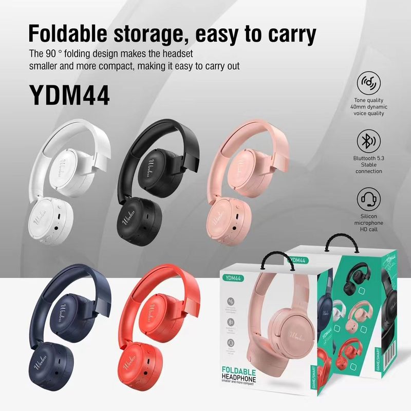 Over-Ear Bluetooth Earphones True Wireless Noise Cancelling HiFi High-Quality Sound With Mic For Calls And Music Deep_voghion.com