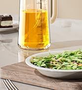 Spruzzatore e dispenser per olio in vetro 2 in 1 - Bottiglia verde scuro da 16 once_voghion.com
