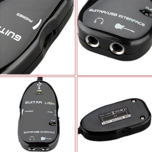 Plug and Play Gitarrelink op USB-Interfacekabel fir PC- a Videoopnam_voghion.com