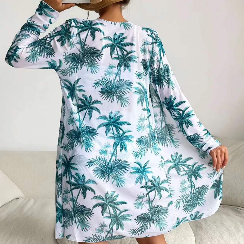 Dameskleding Mesh Blouse Modieus Sexy Beenlengte Broek Driedelig Damesbadpak_voghion.com