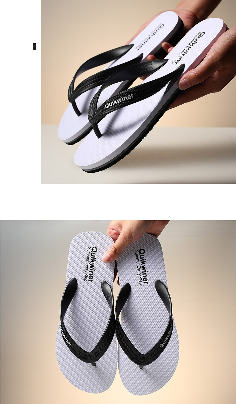 New Flip-flops Men's Summer Fashion Non-slip Outdoor Men's Beach Sandals_voghion.com