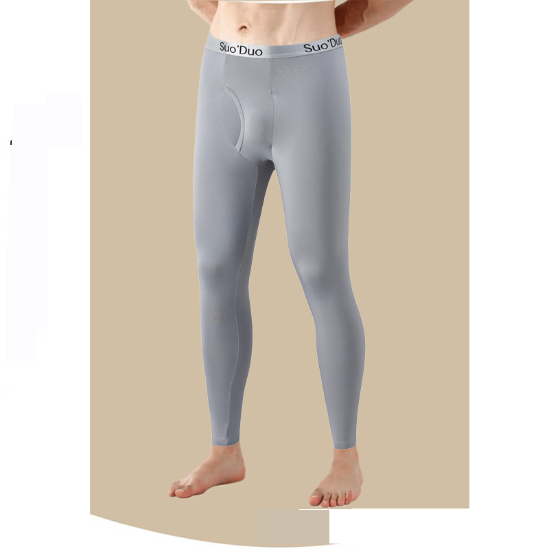 Underwear & Sleepwears Thermal Underwear High Waist Fleece-Lined Winter Leggings With Knee Protection - Plus Size (Black, Light Gray, Dark Gray)_voghion.com